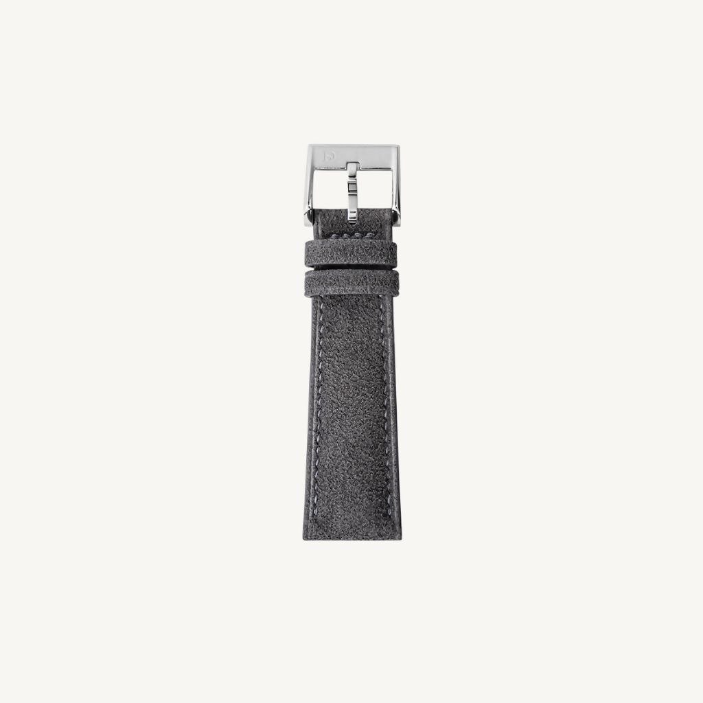 Dark Grey Alcantara Signature Strap