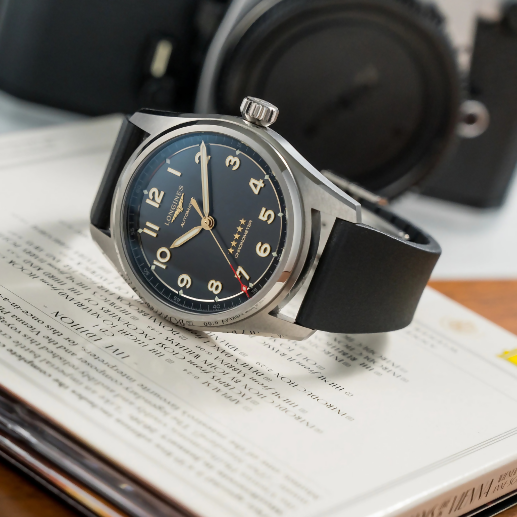 Black Rubber CTS Strap