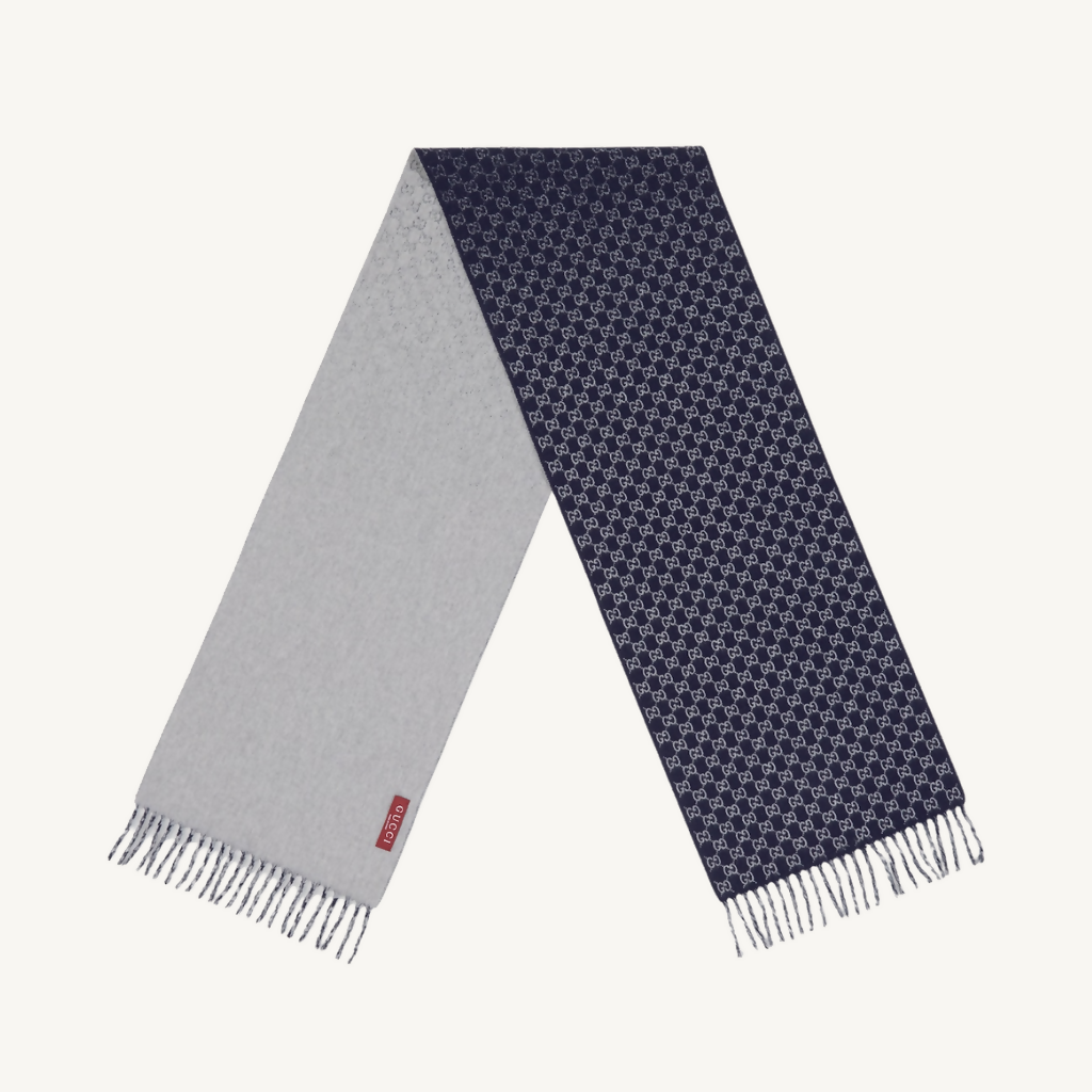 GG Wool Cashmere Scarf