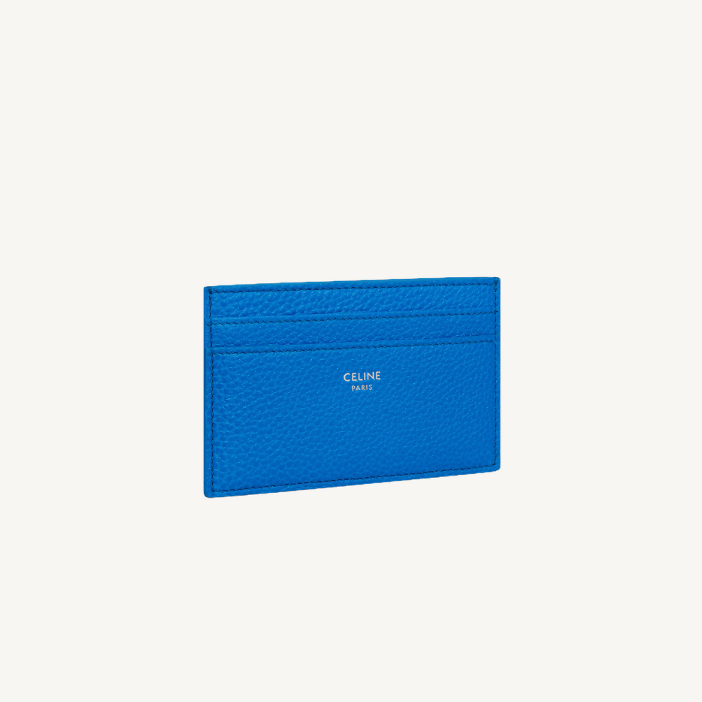 Grained Calfskin Card Holder