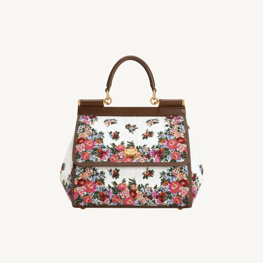 Sicily Medium Embroidered Handbag