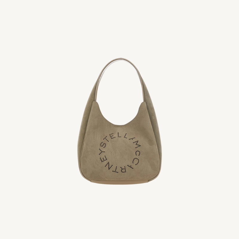 Logo Slouchy Medium Hobo Bag