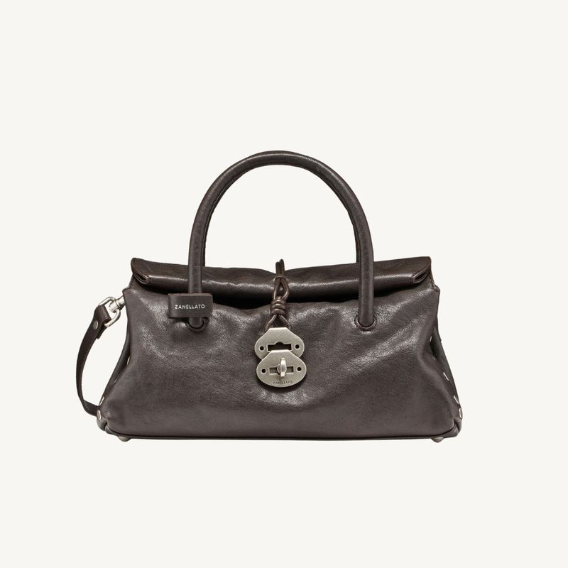 Small Dotta Smooth Leather Bag