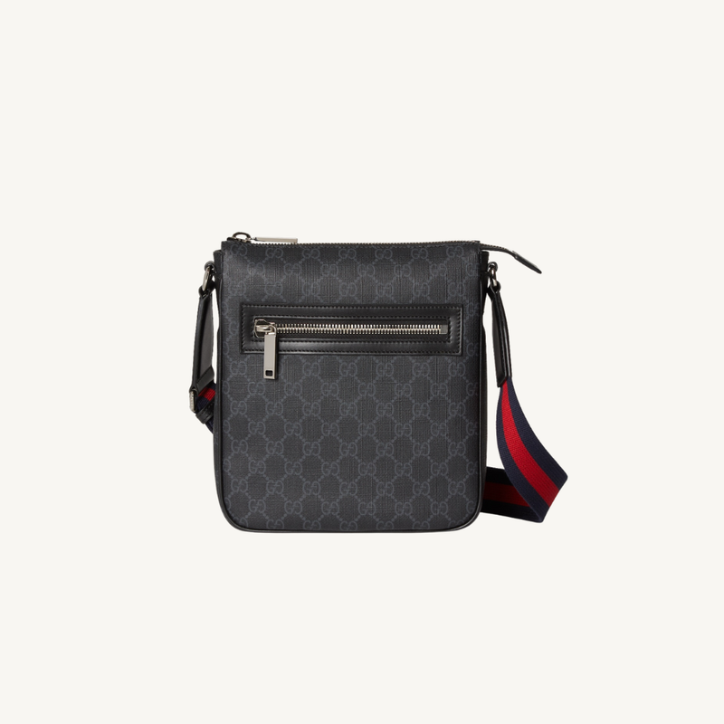 GG Black Small Messenger Bag