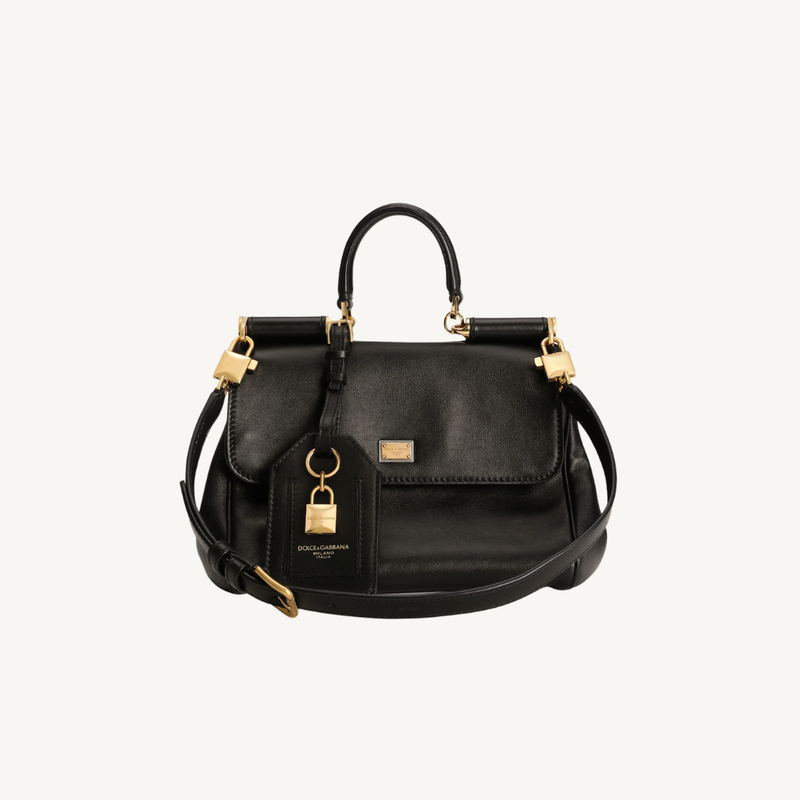 My Sicily Handbag in Plongé Calfskin