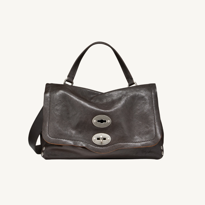 Small Postina Smooth Leather Bag