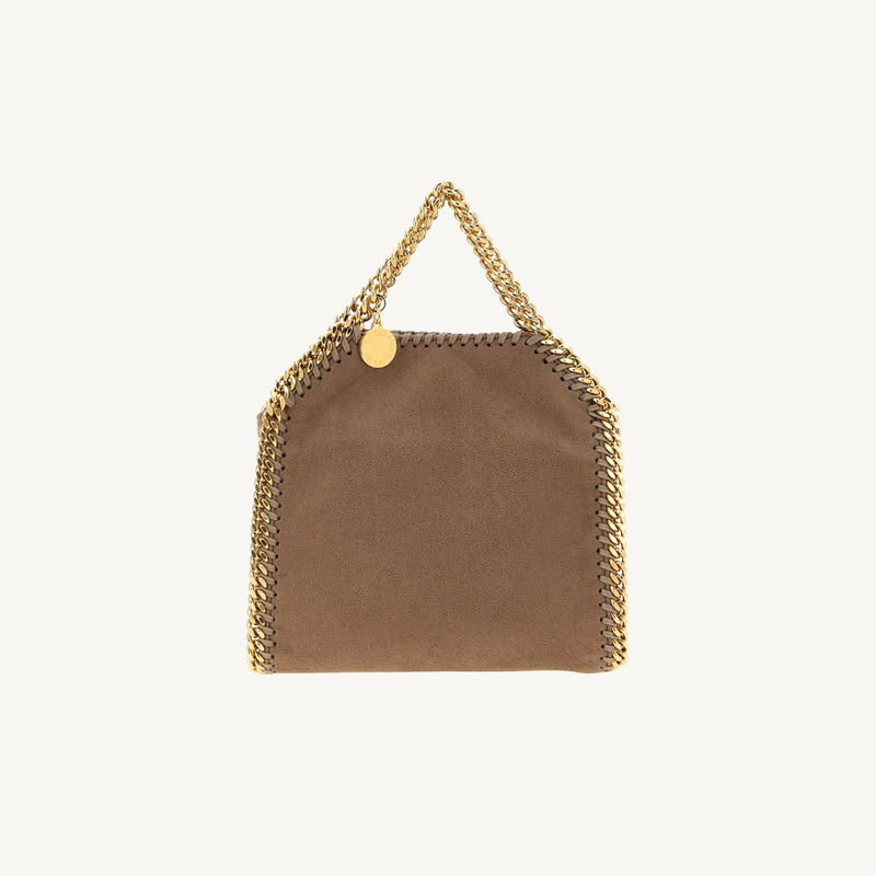 Falabella Suede Tiny Tote Bag