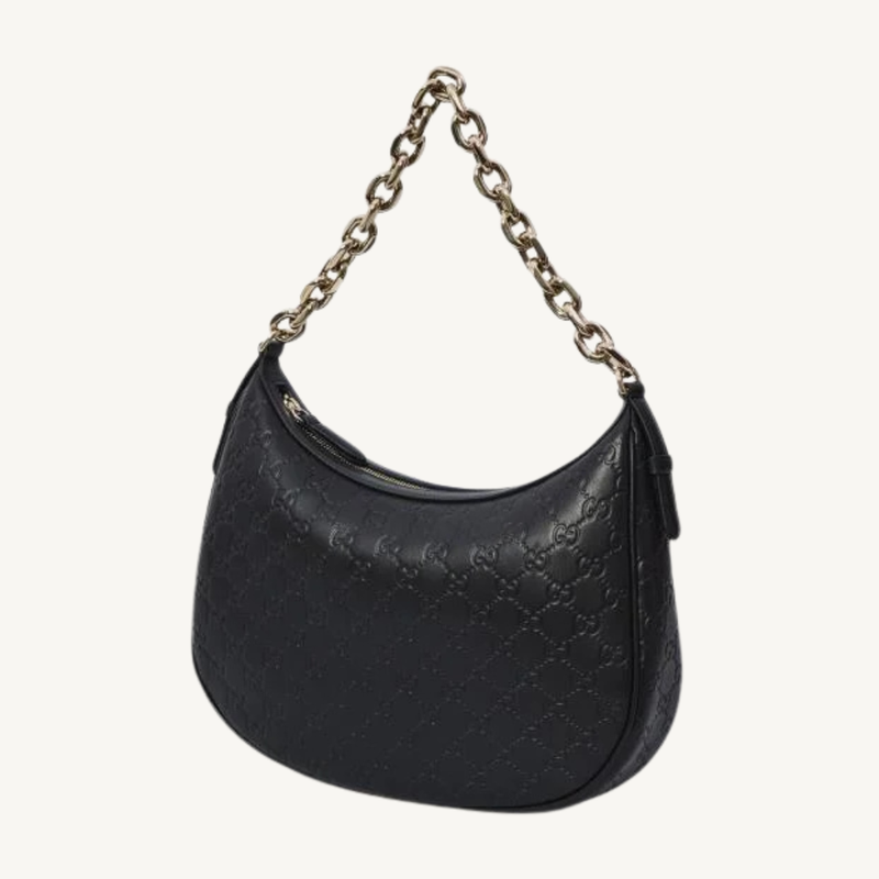 GG Emblem Large Shoulder Bag