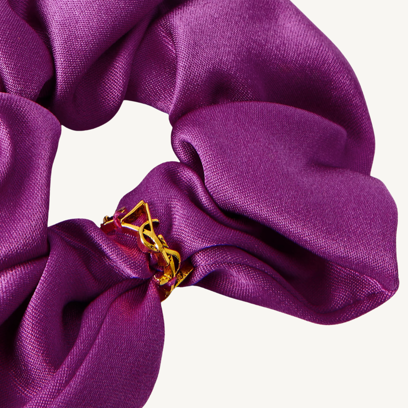 Cassandre Scrunchie in Silk Satin