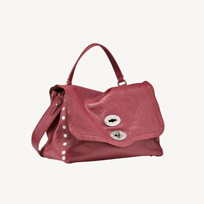 Small Postina Smooth Leather Bag