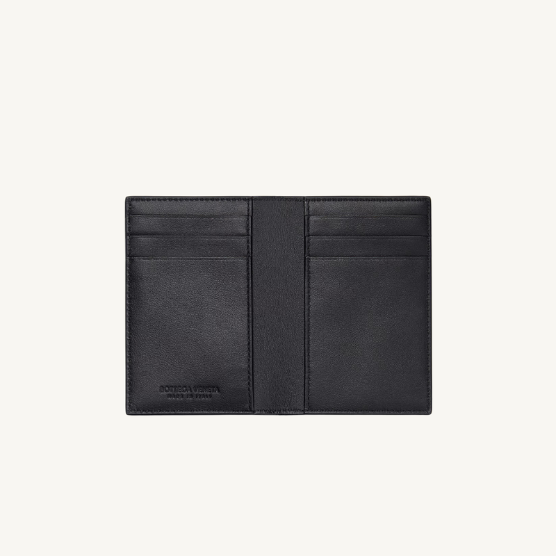 Intrecciato Flap Card Case