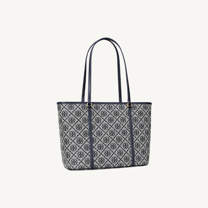 T Monogram Small Zip Tote