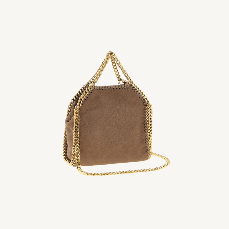 Falabella Suede Tiny Tote Bag