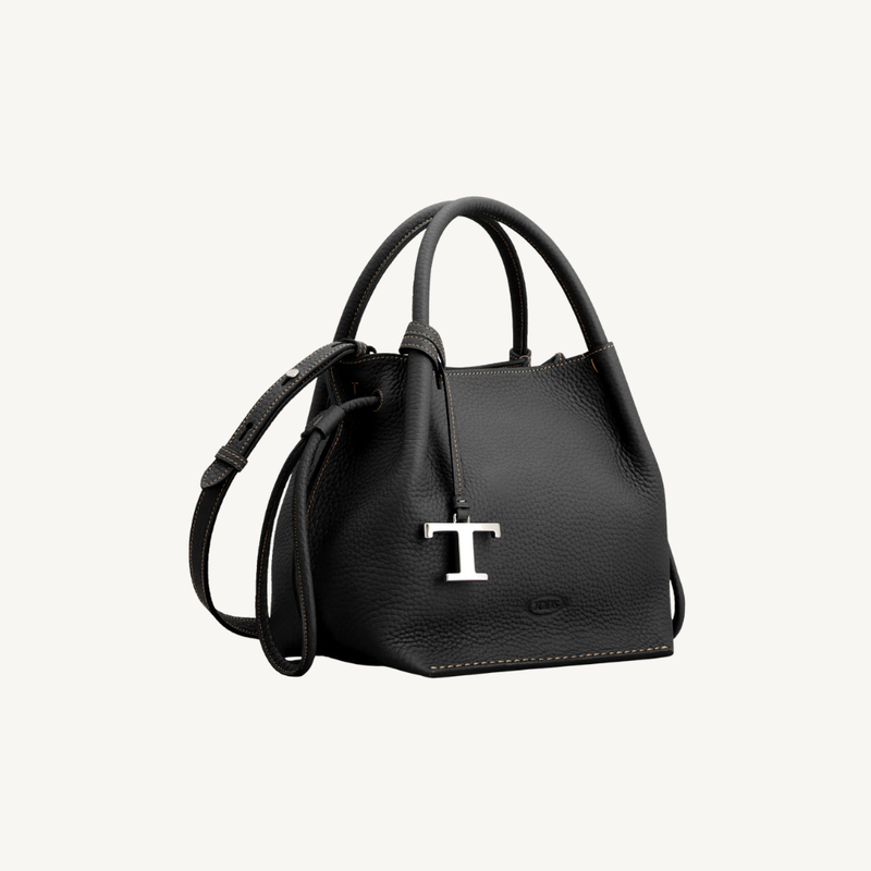 Bucket Bag in Leather Small