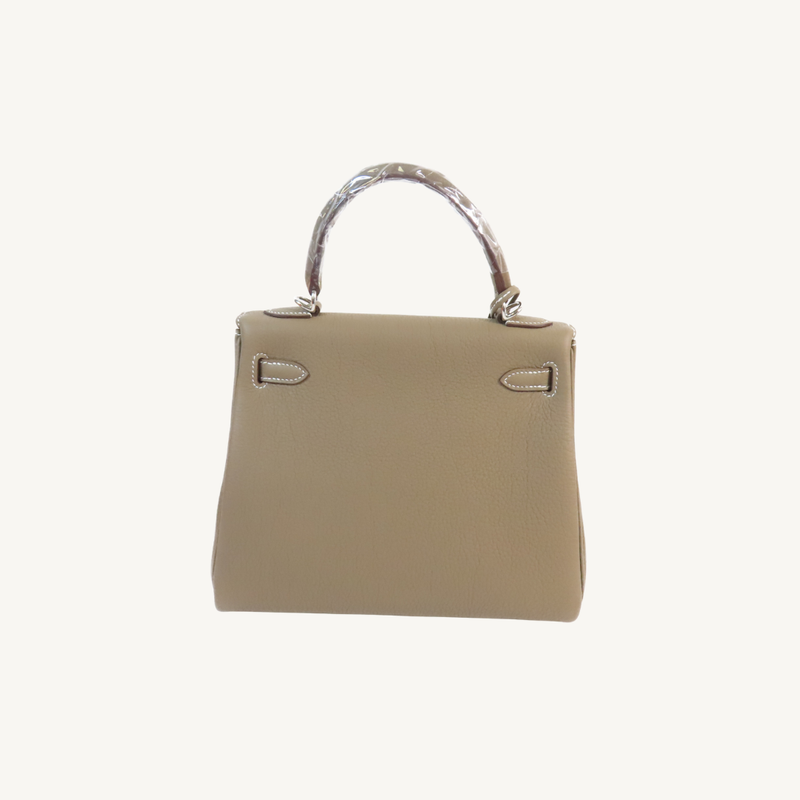 Kelly 25 Togo Etoupe PHW