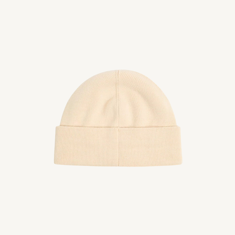 Chez Valentino Knitted Wool Beanie