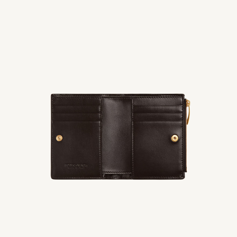 Intrecciato Small Bi-Fold Wallet