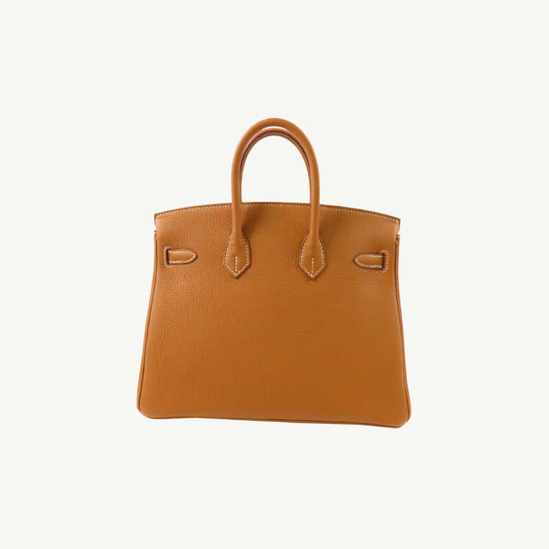 Birkin 25 Togo Gold GHW