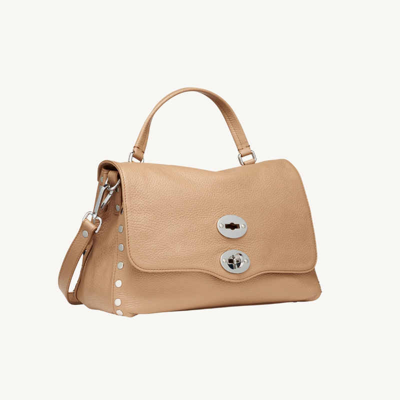 Small Postina Hammered Leather Bag