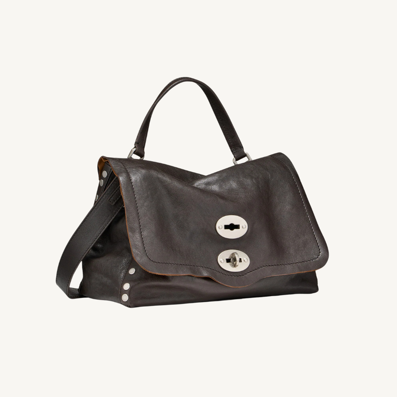 Small Postina Smooth Leather Bag