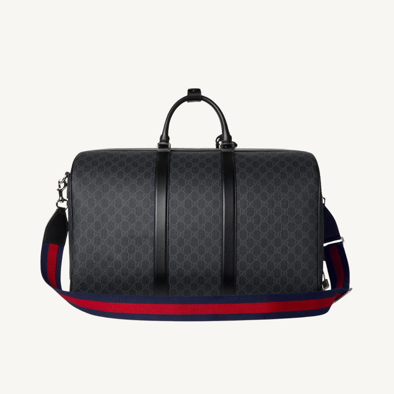 GG Black Large Duffle Bag
