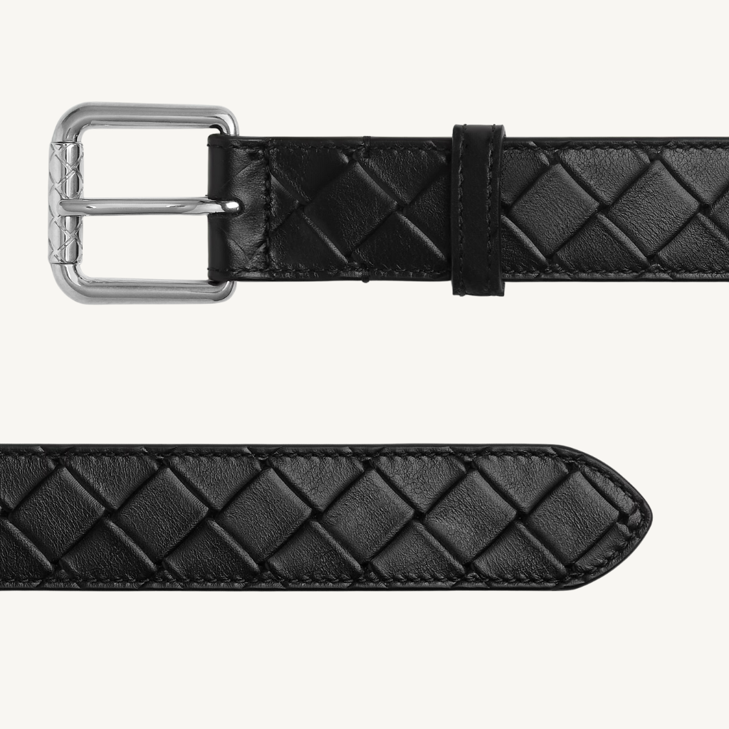 Intrecciato Stamp Belt