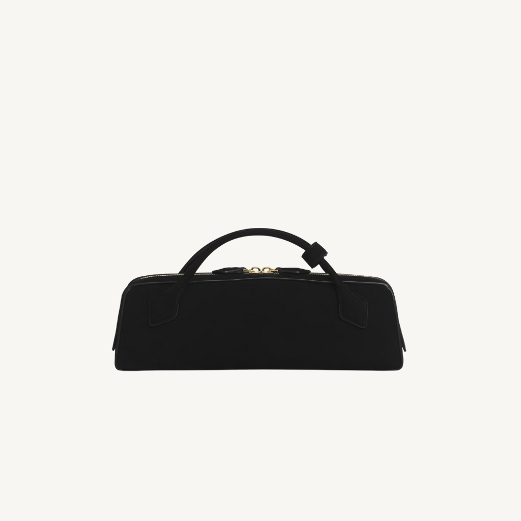 Le Teckel Suede Clutch