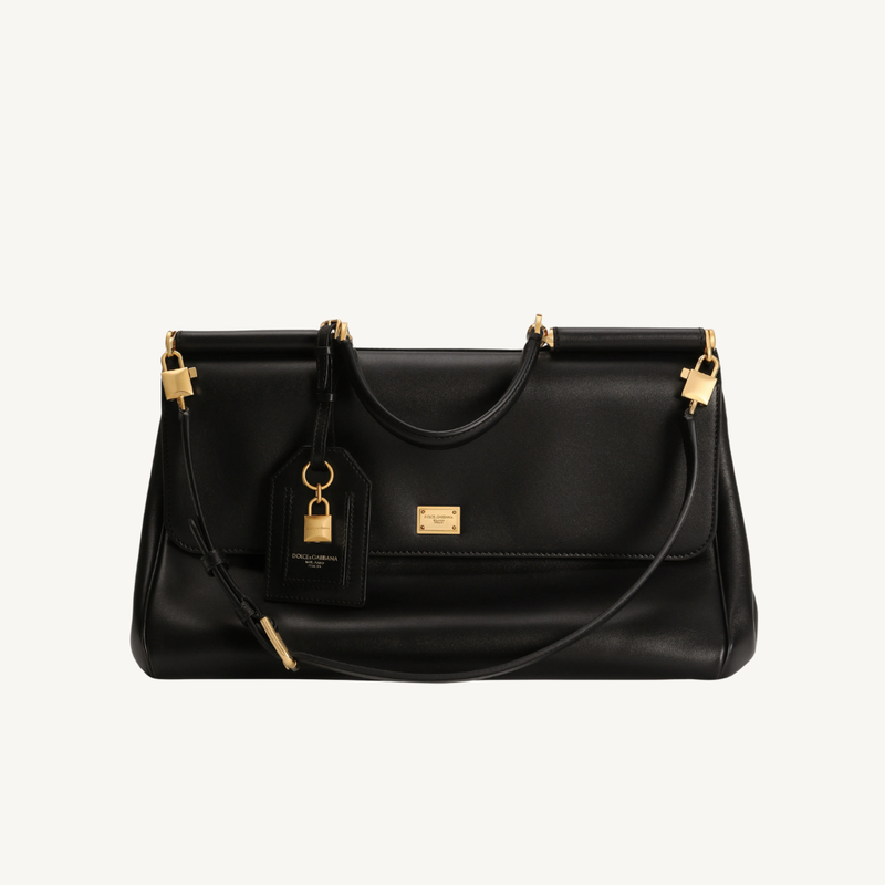 My Sicily Handbag in Plongé Calfskin