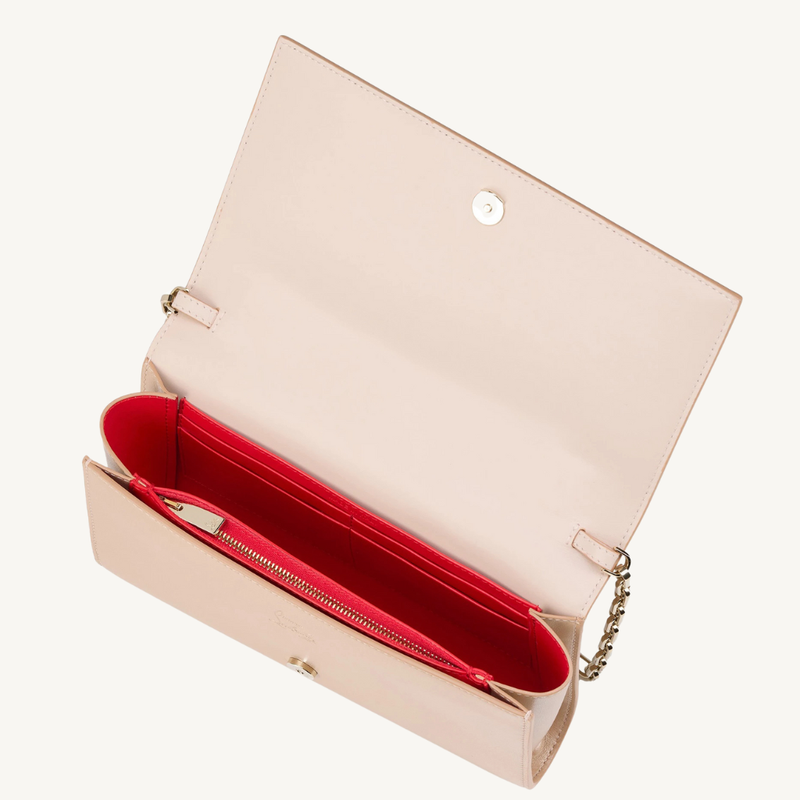 Paloma Pearlescent Clutch