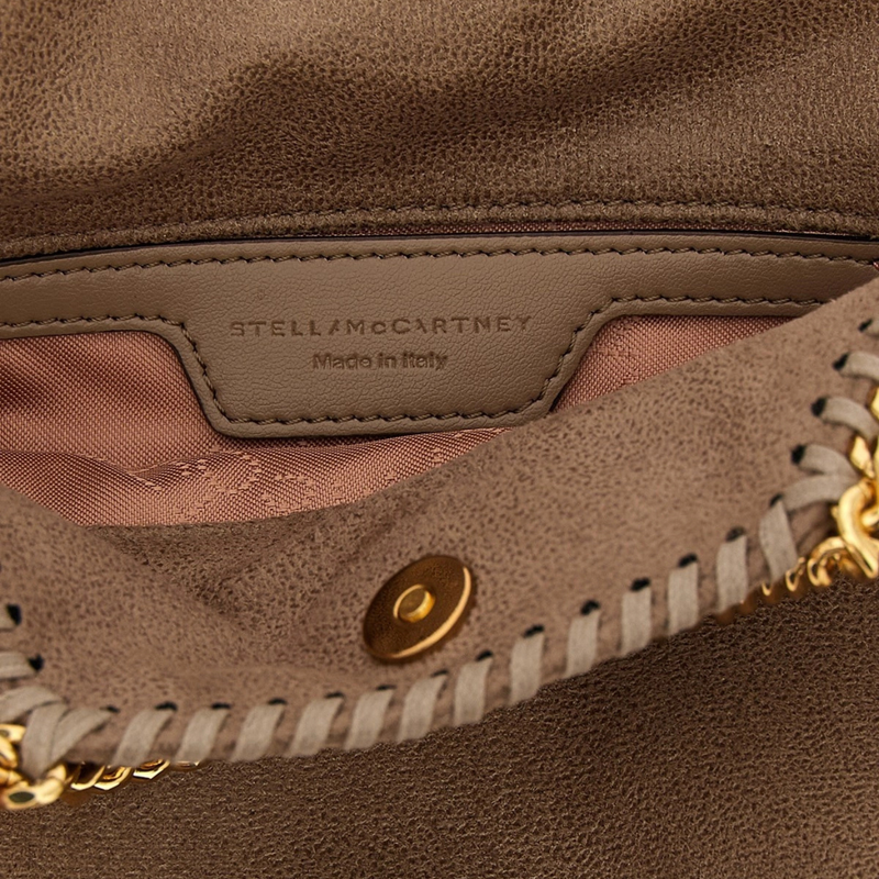 Falabella Suede Tiny Tote Bag