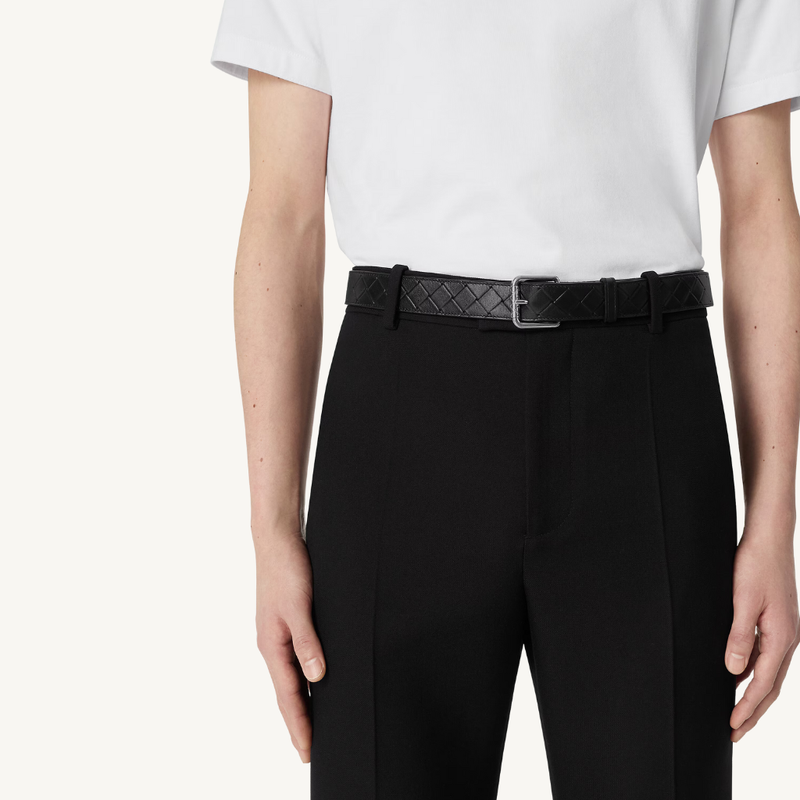 Intrecciato Stamp Belt