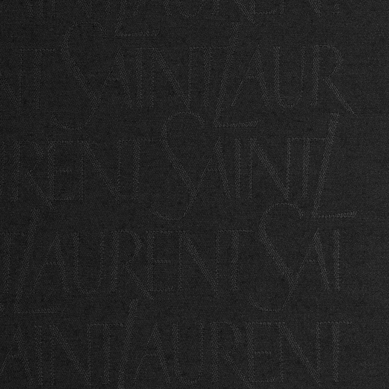 Large Square Scarf in Silk & Wool Jacquard