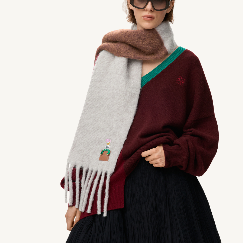 Scarf in Alpaca & Wool Blend