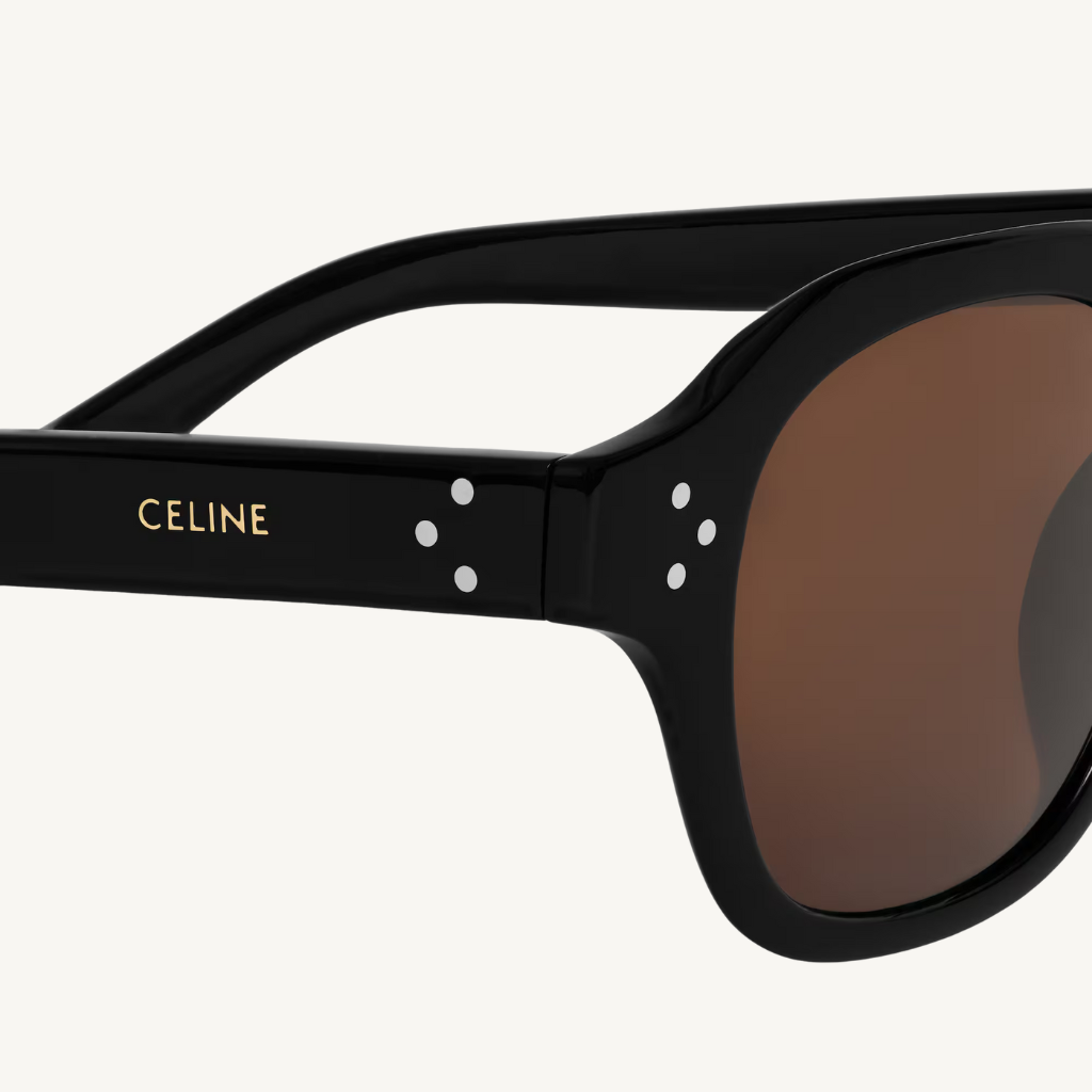 Black Frame 60 Sunglasses