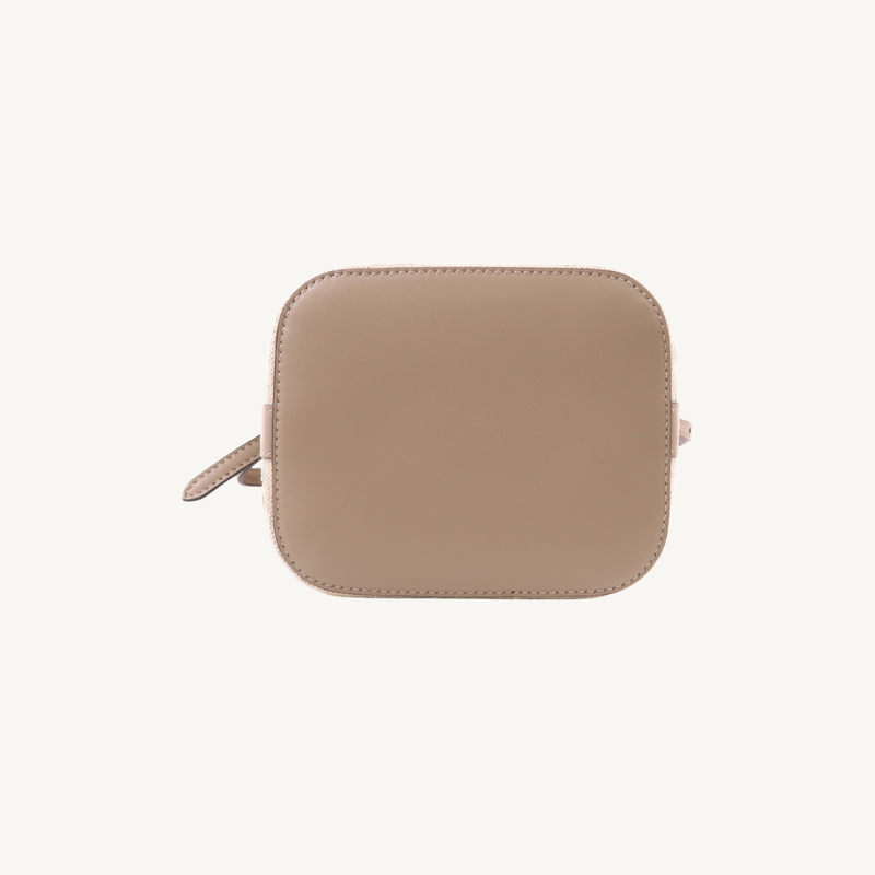 Mini Mon Tresor FF-Jacquard Bucket Bag