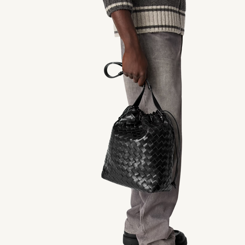 Intrecciato Biblioteca Bucket