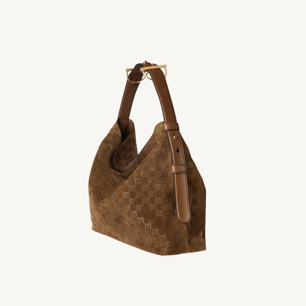 Beatrix Large Tote Bag in Suede