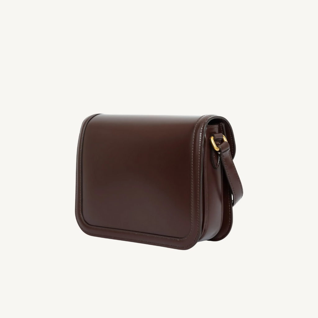 9To5 Smooth Calfskin Shoulder Bag