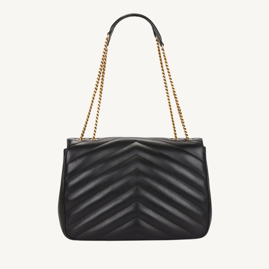 Loulou Large in Matelassé Lambskin
