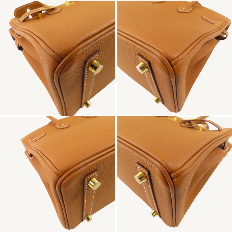Birkin 25 Togo Gold GHW