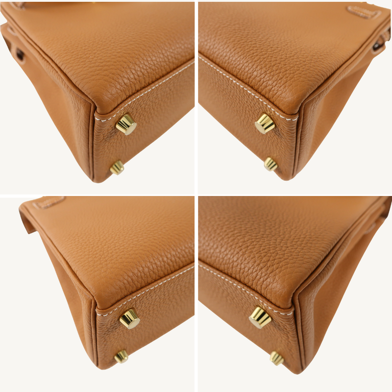 Kelly 25 Togo Gold GHW