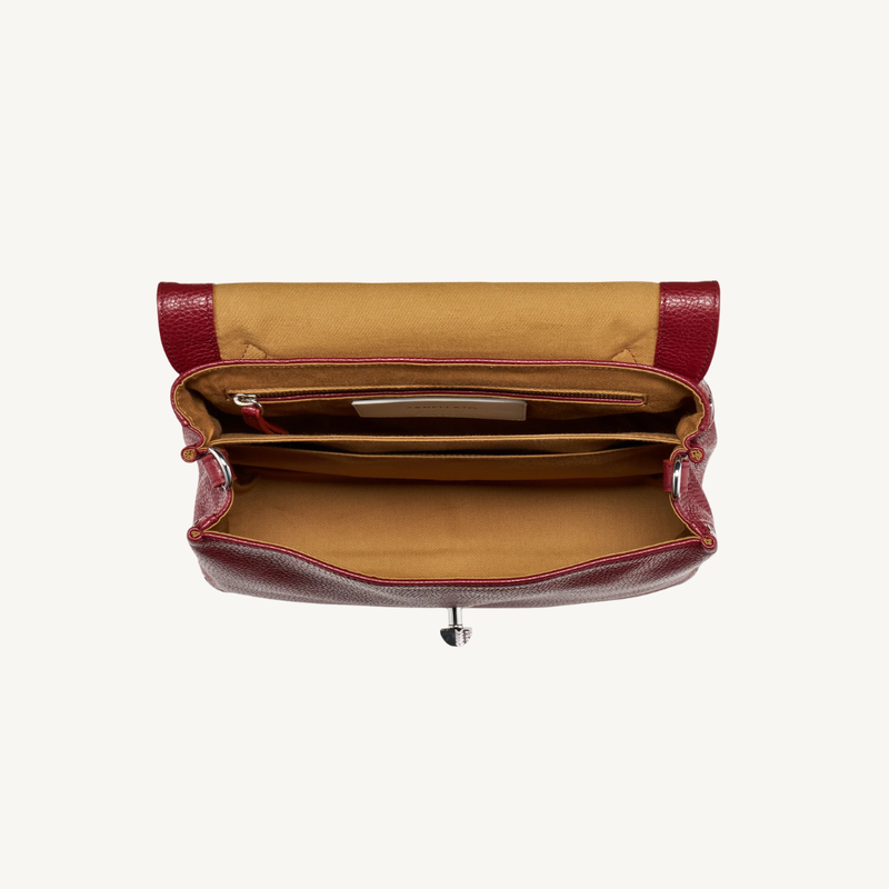 Small Postina Hammered Leather Bag