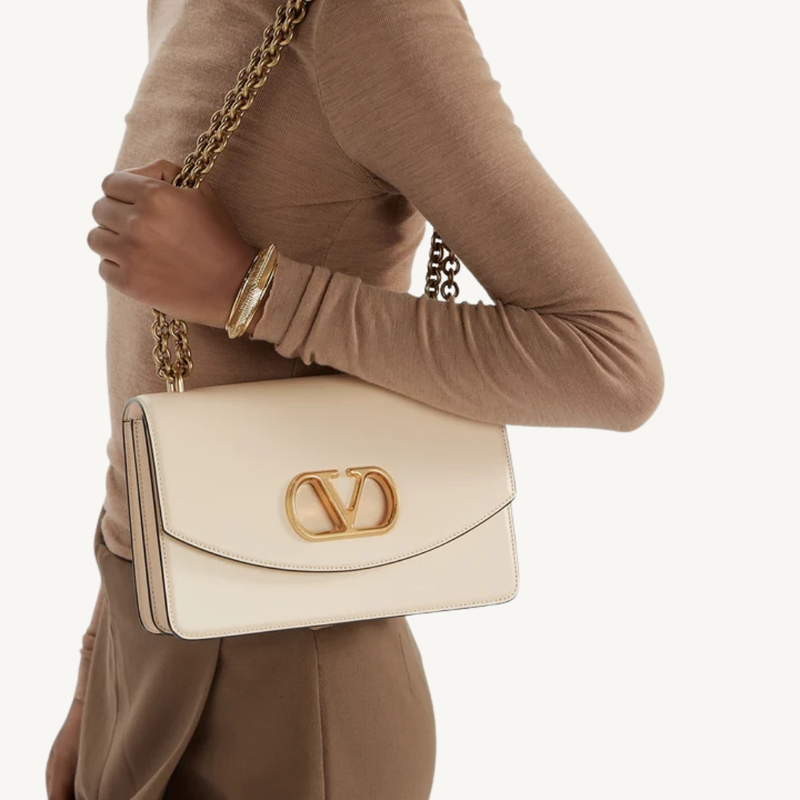 Vain Shoulder Bag In Shiny Calfskin