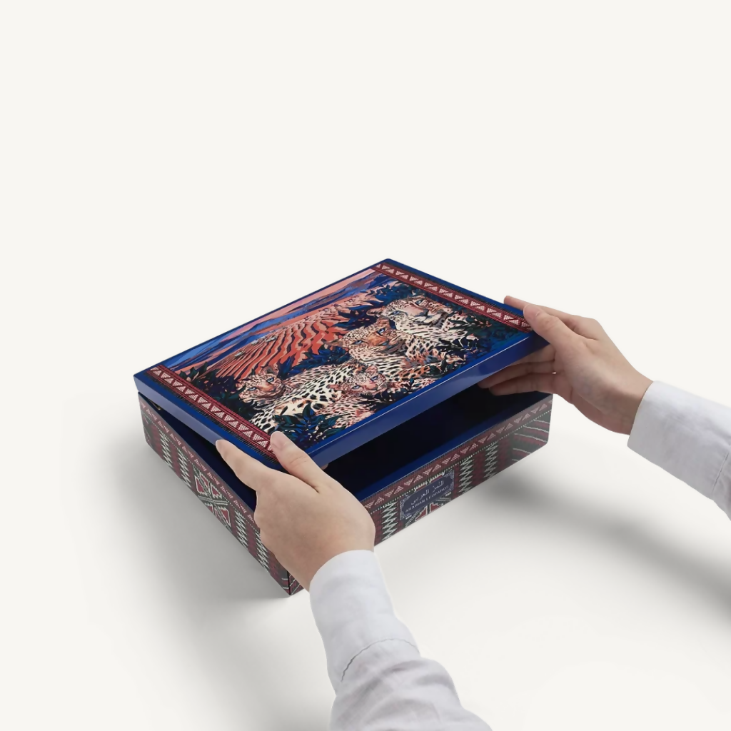 Arabian Leopards Wooden Box