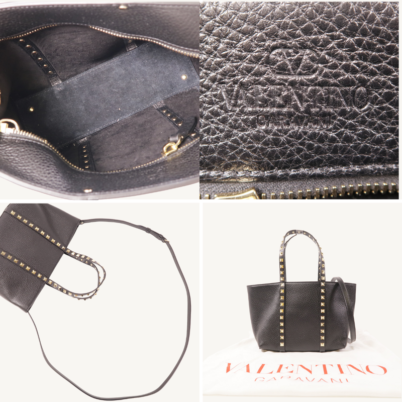 Rockstud Mini Tote Bag