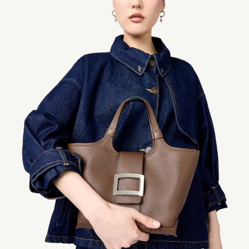 Belle Vivier Mini Shopping Bag