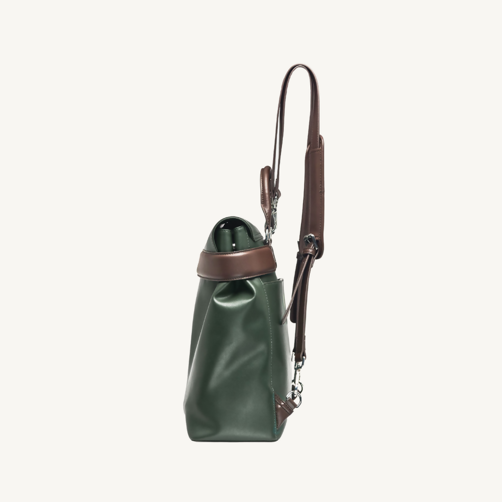 Caliber Dark Green Backpack