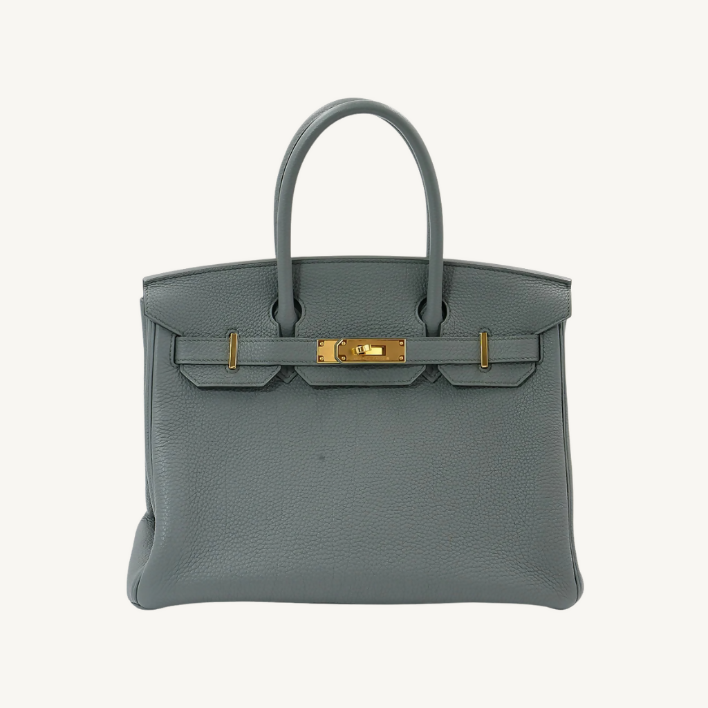 Birkin 30 Vert Amande Veau Togo GHW