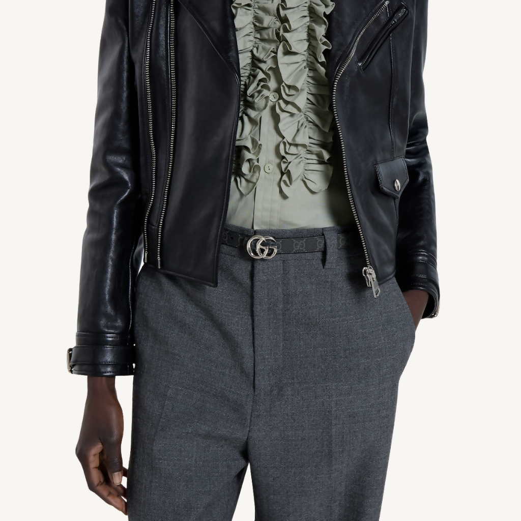 Reversible GG Marmont Thin Belt