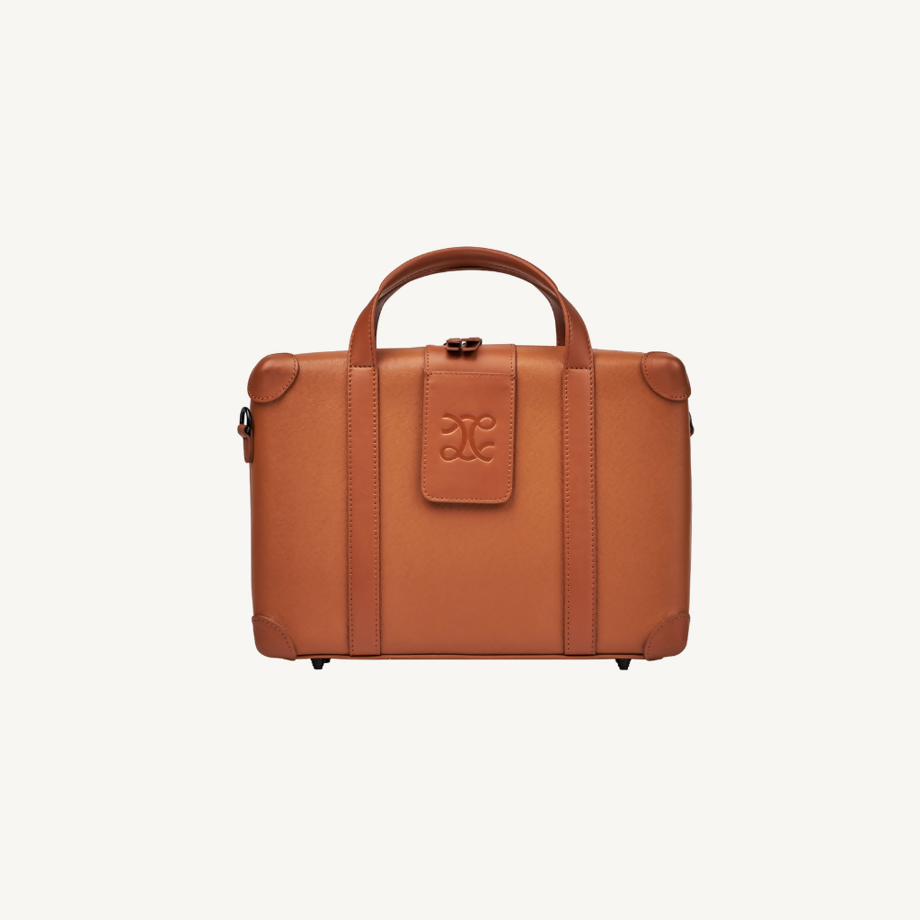 Neuma Cognac Laptop Bag